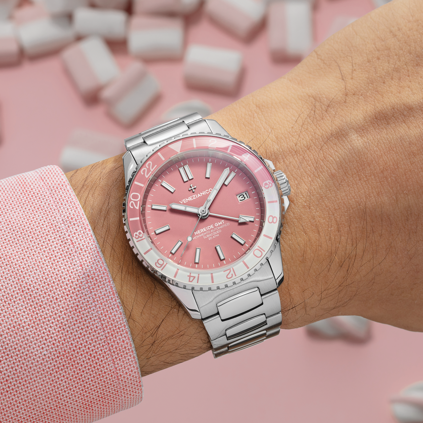 NEREIDE GMT Rosa - 3521506C